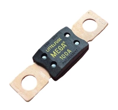 ORIGINAL Littelfuse MEGA 0298100 298 series 100A 32V TIME DELAY Fuse