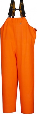 Guy Cotten Waterproof Lightweight Hitra Bib Brace in Orange