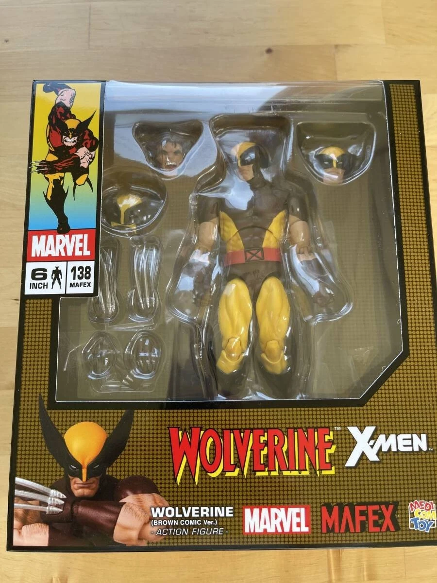 MAFEX No.138 WOLVERINE (BROWN COMIC Ver Medicom Toy From JAPAN
