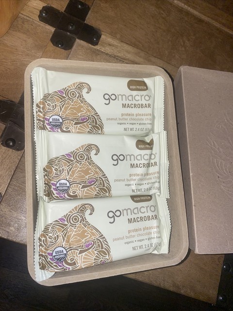gomacro vegan protein bars