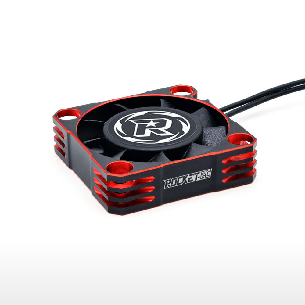 Trinity RC Motors For 1:10 Brushless Rocket 40mm Metal Cooling Fan For ...