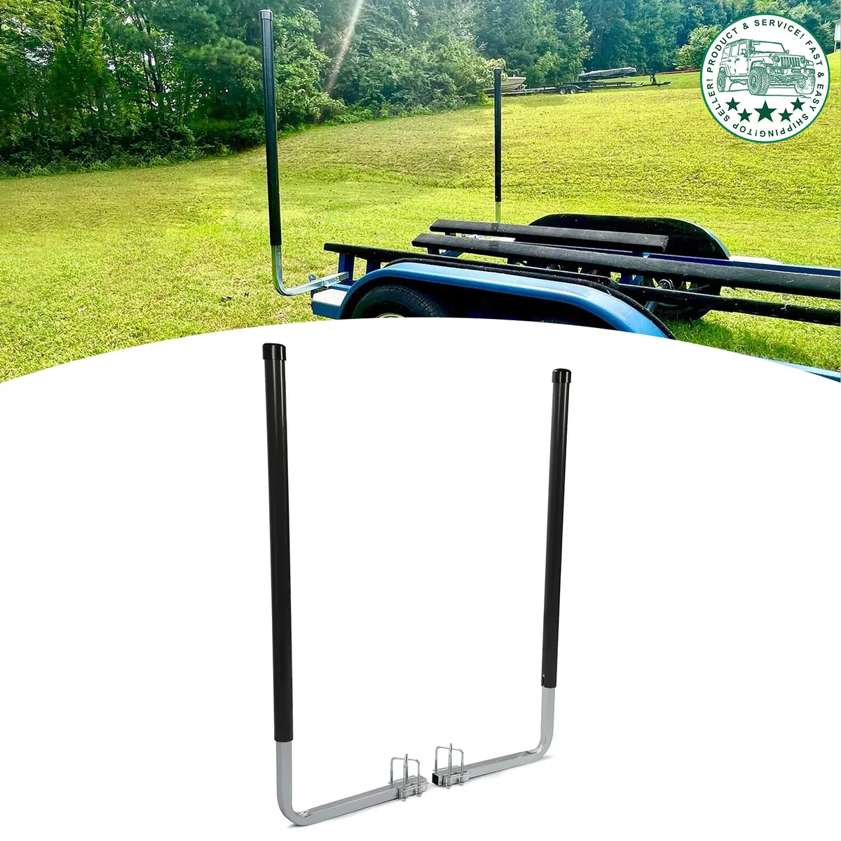 Boat trailer outlet roof rack