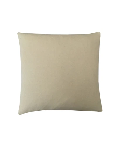 Cushion covers plain, cream cotton canvas embroide