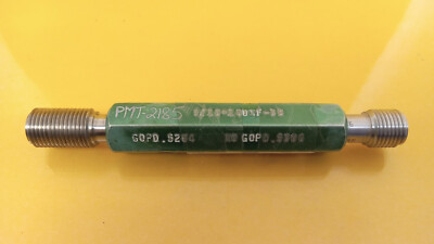 9/16 18	UNF 3B  THREAD GAGE SET GO .5264	/ NO GO .5308   9/16-18 INSPECTION GAGE