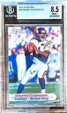 2001 SI For Kids Sports Illustrated #14 Dante Culpepper BGS 8.5 NM-MT+
