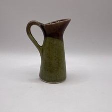 Miniature Art Pottery Jug Pitcher Bud Vase Do...