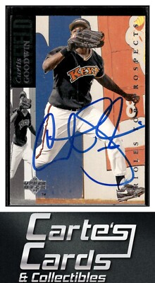 Curtis Goodwin 1994 Upper Deck Minors #32 Keys TTM/IP Signed Autographed