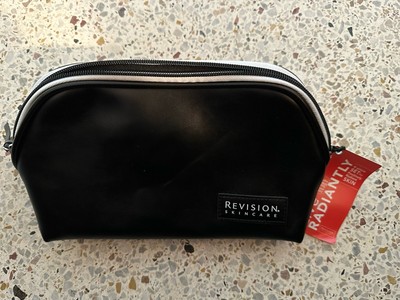 NWT Revision Black Cosmetic Makeup Travel Bag