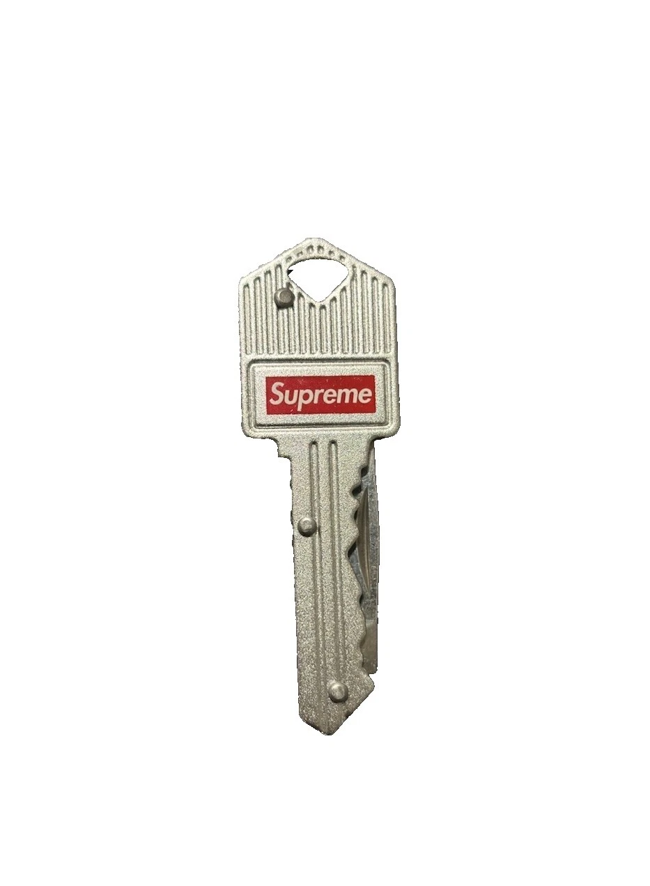 Supreme Silver Key Chains, Rings & Cases for Men