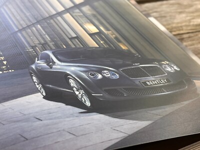 Bentley Continental GT & GT Speed Katalog/Brochure - neuwertig