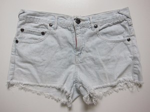free people white jean shorts