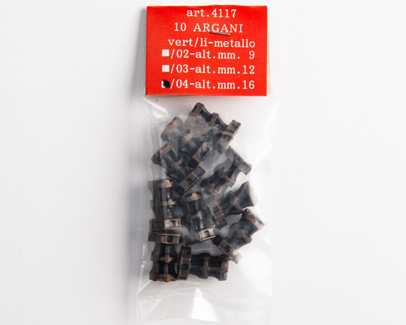 Argani verticali in metallo 16 mm (10 pz) - Amati Modellismo