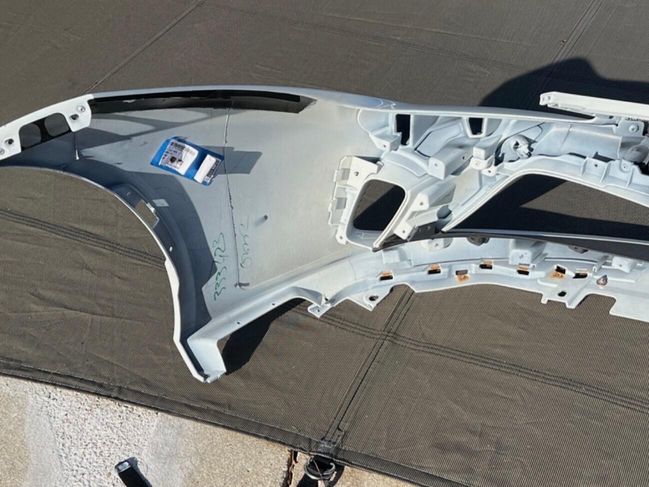 ferrari f8 front bumper cover with parking sensor holes