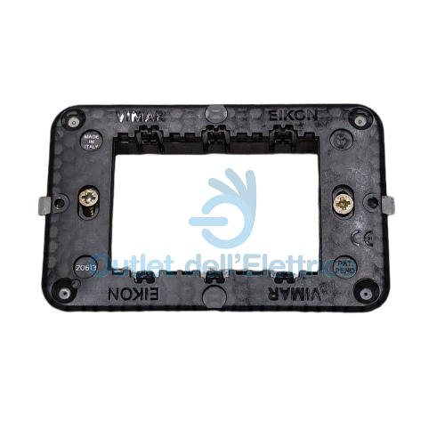 VIMAR 20613 SUPPORTO 3 MODULI + VITI SERIE EIKON