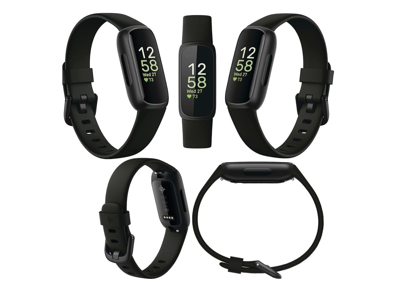 Fitbit Charge HR Black Sizes S-XL Wireless Heart Rate Activity Tracker-image