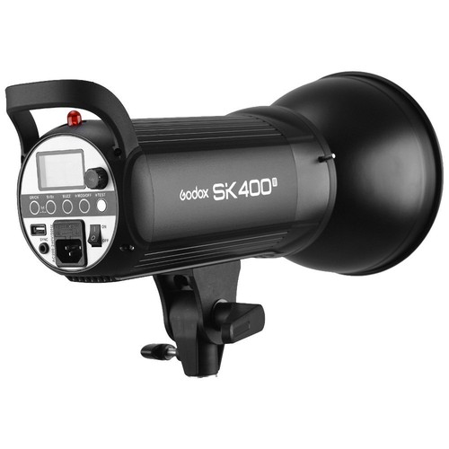 2 x flash Godox SK400II Studio + déclencheur de flash XPro-C pour Canon + boîte à lumière + trépied - Photo 2/12