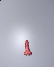 Unusually Shaped Puffed Snack Piece Novelty Food Item