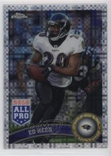 2011 Topps Chrome X-Fractor Ed Reed #158 HOF 13n3