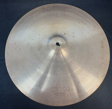 vintage 18" crash/ride cymbal. 1810 grams CB700 German made.