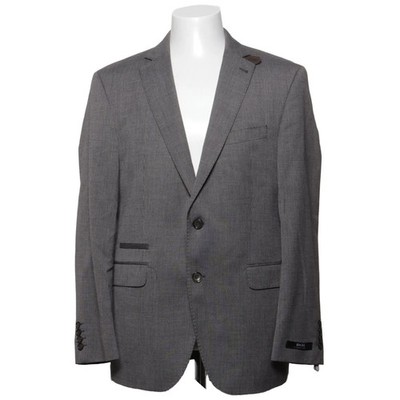 Digel, Blazer, Größe: 50, Grau, Polyester/Viskose, Sonstiges, Herren #g9W