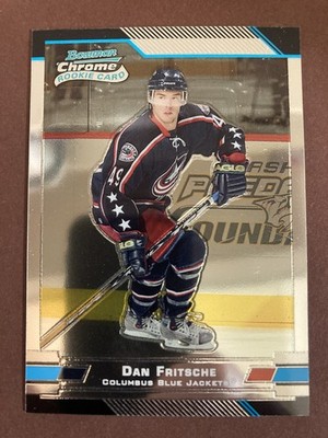 Dan Fritsche Rookie Card 2003-04 Bowman Chrome #121 - Columbus Blue Jackets