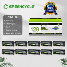 GREENCYCLE 10  CRG126 Toner Cartridges For Canon 126 Imageclass LBP6200d LBP6200