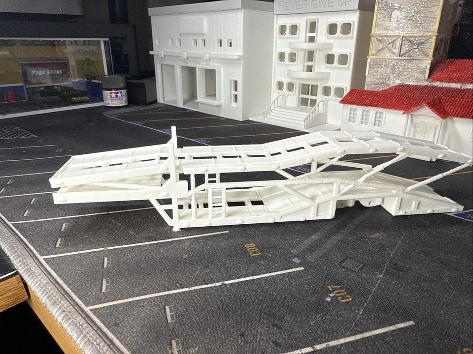 DCP 1/64  3D PRINTED CUSTOM MADE CAR HAULER TRAILER KIT - Image 4 of 4