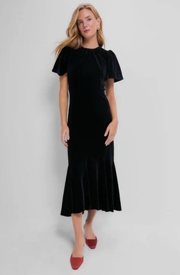 black velvet elodie dress Elodie Black Dress main image 0