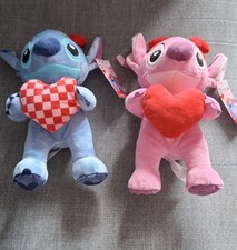 Disney Angel and Stich Plush Soft Toy. New With Tags