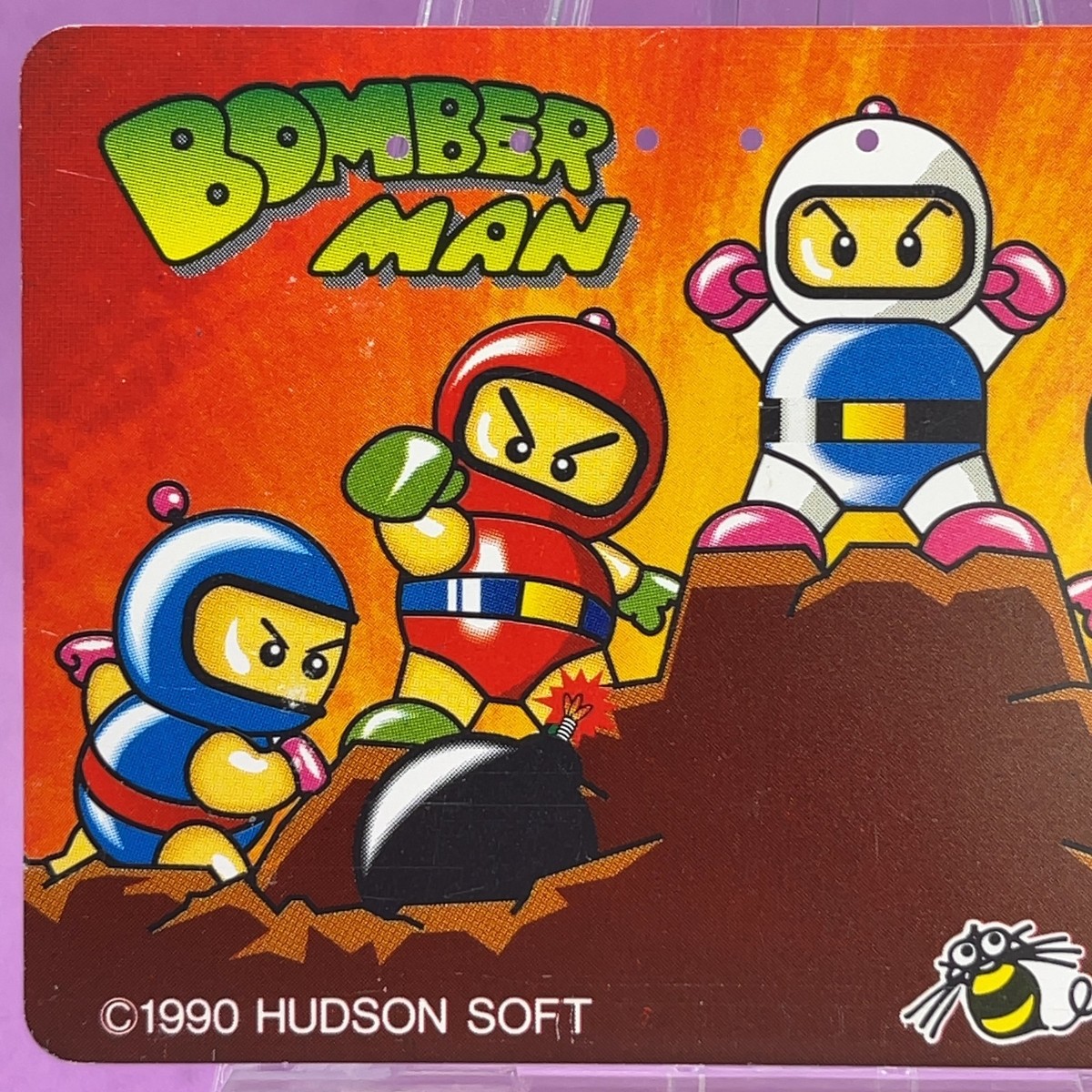 Bomberman PC Engine Hudson Soft Video Game Promo 1990 Japan Phone