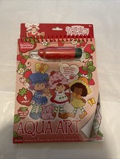 Strawberry Shortcake Aqua Art 4 Page Water Color