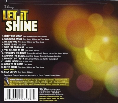 Disney Let It Shine CD 2012 Original Soundtrack Autographed SIGNED