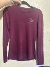 Asmar Equestrian Long Sleeve Sun Shirt, Purple Large