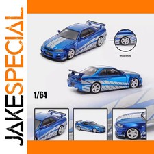 JakeSpecial – Nissan Skyline GTR R34 Nismo 1:64 Alloy Model