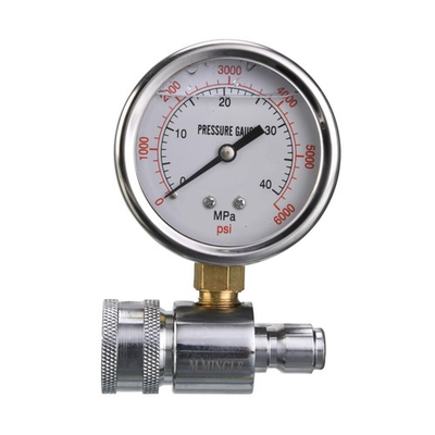 #ad Pressure Washer Gauge Kit 3 8 Inch Quick Connect 6000 PSI $30.02