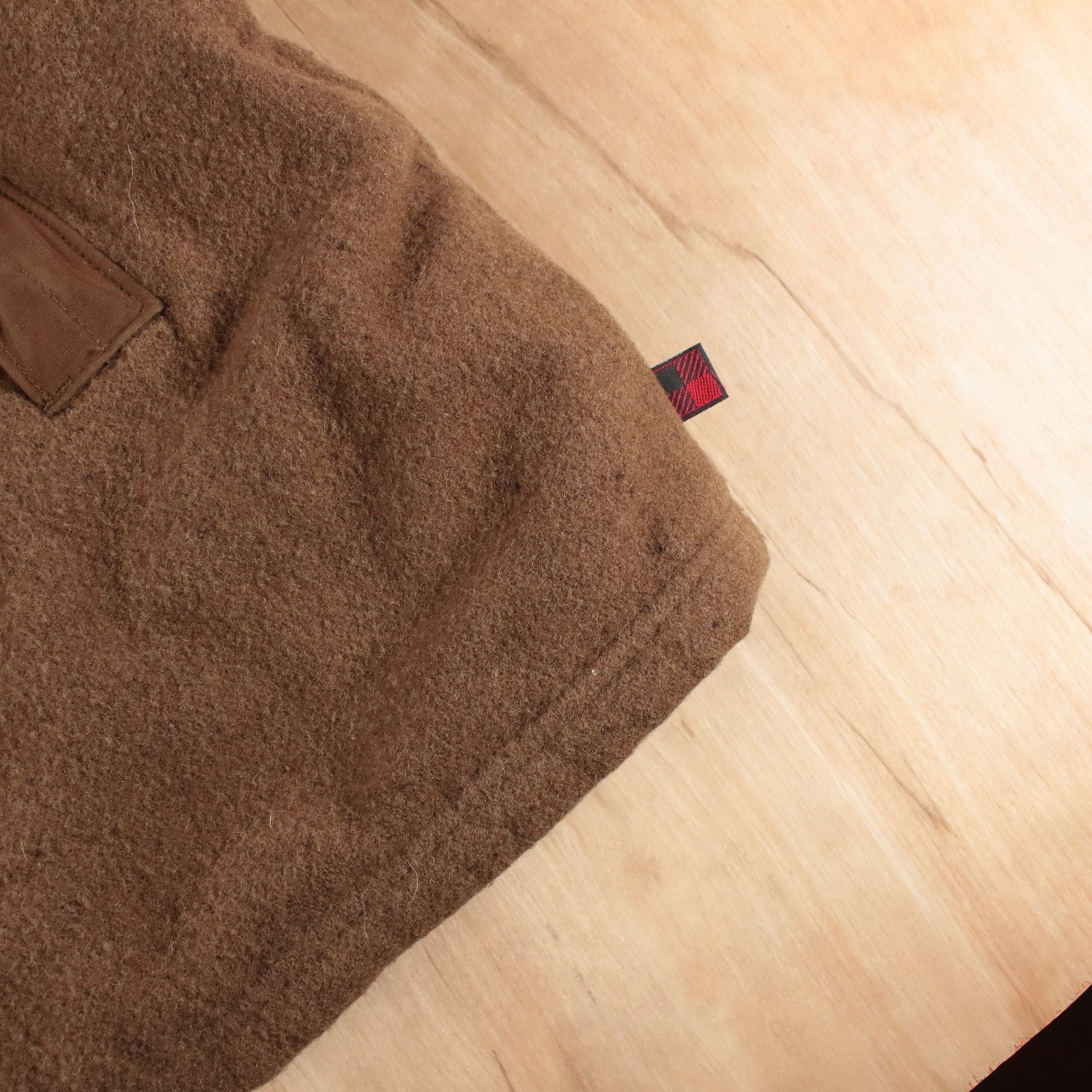 vtg WOOLRICH men's insulated wool blend car coat overcoat MEDIUM tag 16608