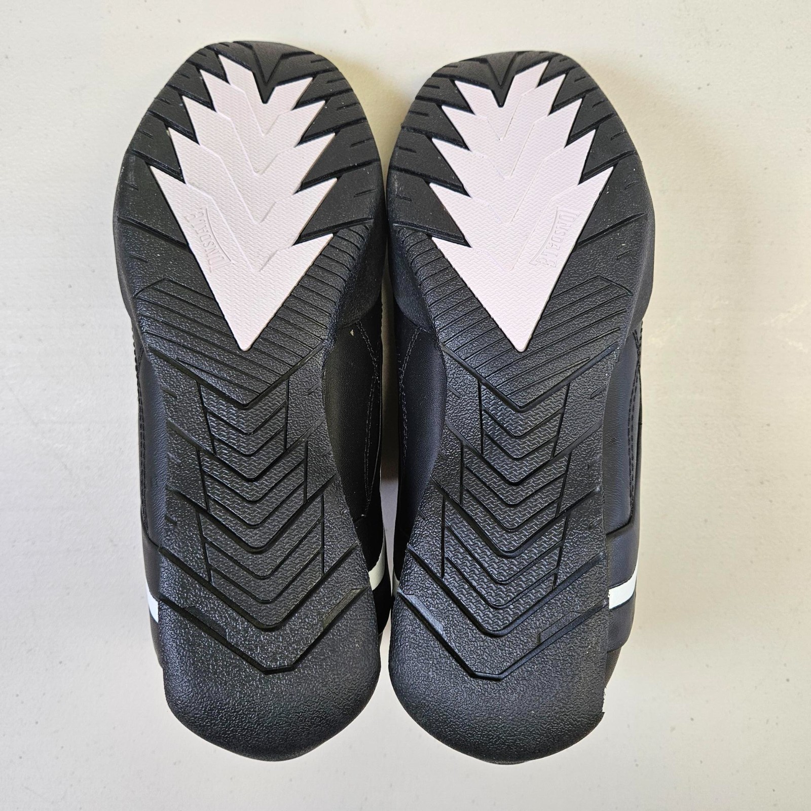 Lonsdale Mens Trainers Black UK 7 EU 41 Leather Slip On Casual Shoes image 4