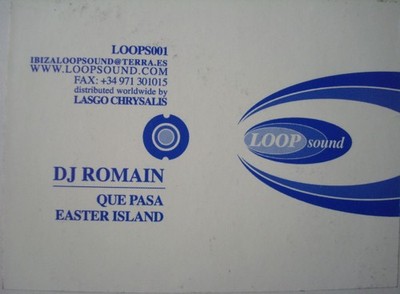 DJ Romain - Que Pasa - UK 12'' Vinyl - 2003 - Loop Sound 1