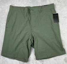 Callaway NWT Golf Mens Micro Striped Flat Front Shorts Size 34 75