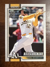 2026 Topps Series 1 #225 Max Schuemann Athletics Baseball Card