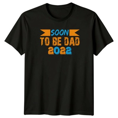 Soon To Be Dad 2022 Herren T-Shirt Neu Papa Vaterschaft Vatertag Geschenk für Ihn