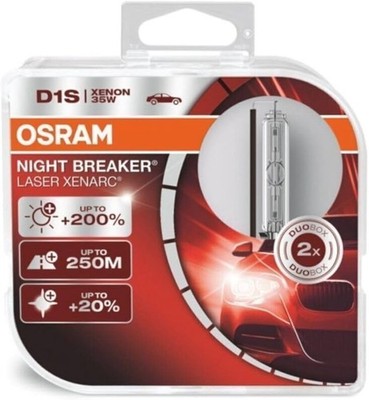 D1S OSRAM Xenarc Night Breaker Laser Xenon Bulb Discharge Lamp (NEW)