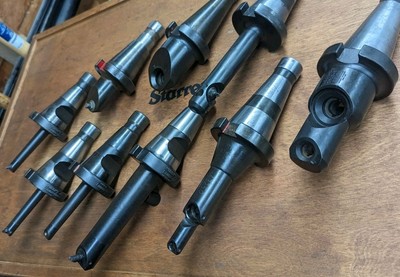 9x Devlieg Microbore /Flash Change NMTB40 Boring Bar Tool Holders -EUC/NICE