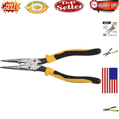 Klein All-Purpose Long Nose Pliers   Precision, Versatility, Durability