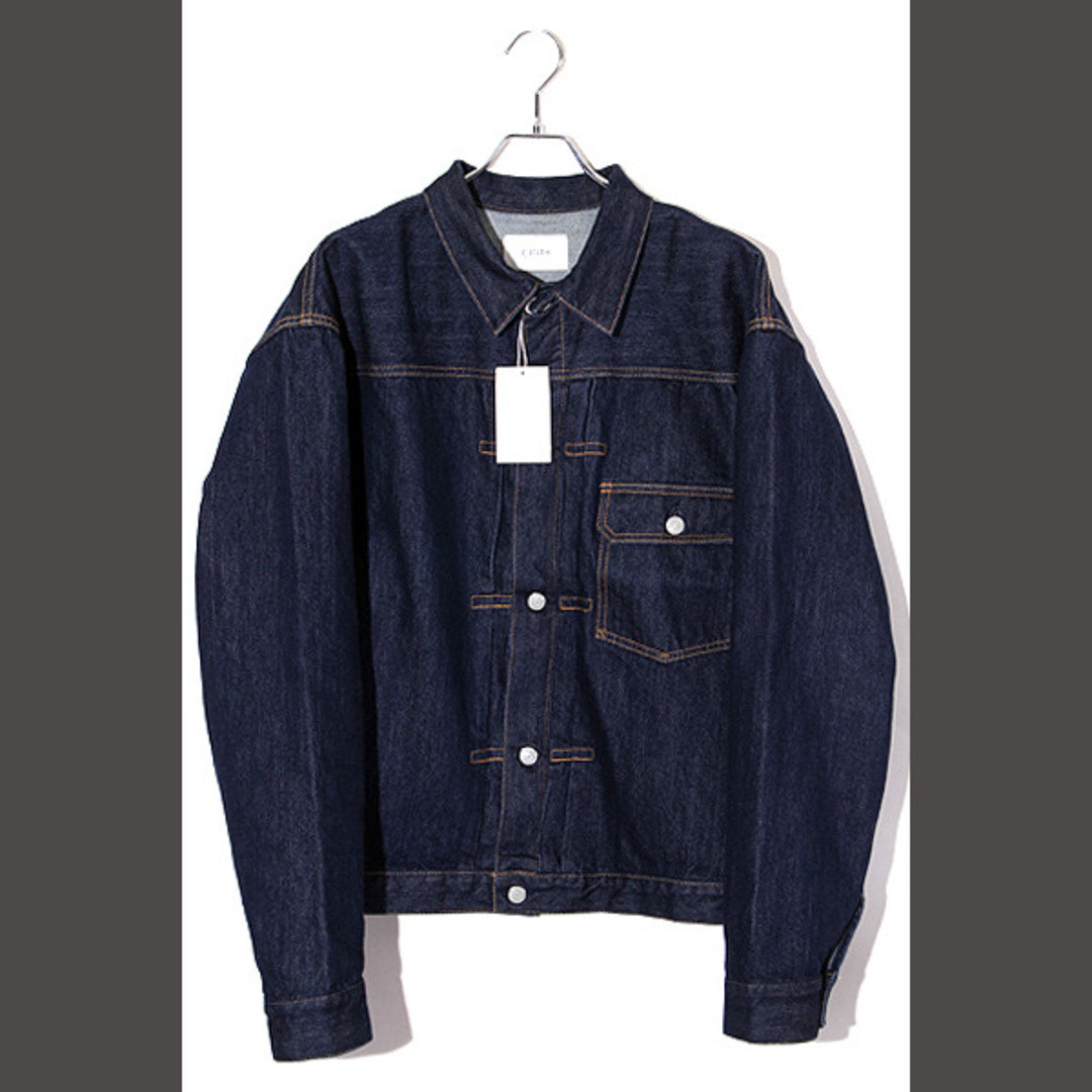 Siota CIOTA 2024AW SIZE:46 Single Pocket Denim Jacket G Navy JKLM 