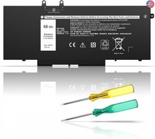 68Wh Laptop Battery Compatible with Dell Latitude 5401 5410 5411 5501 5511 5510