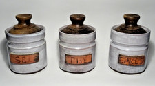 Pots à Epices - Cloutier - Céramique - France - Collection - XXth