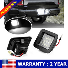 Blanco Para Ford F-150 2015-2021 LED Placa Luz Lámpara Coche Auto Accesorios
