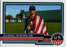 2023 Panini Stars & Stripes USA Baseball #99 18U National Team