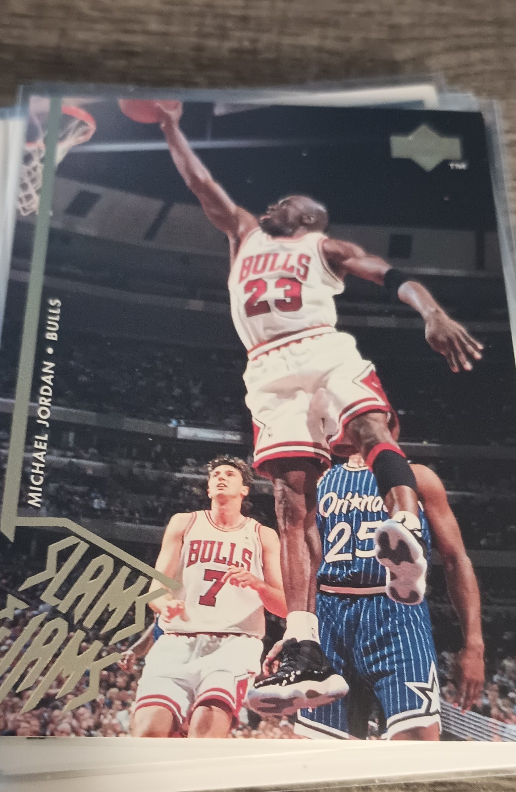 1995-96 Upper Deck - Slams & Jams Michael Jordan #352 Electric Court